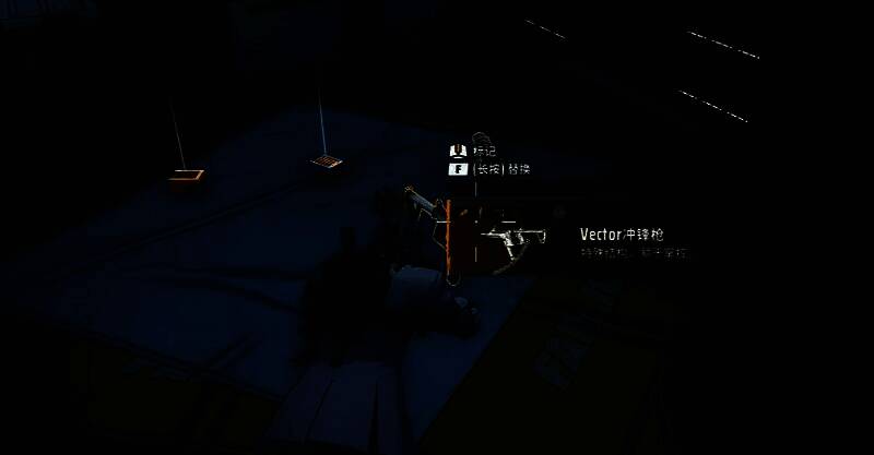 节庆镇工业区厂房内部，玩家在二层角落铁柜前搜索