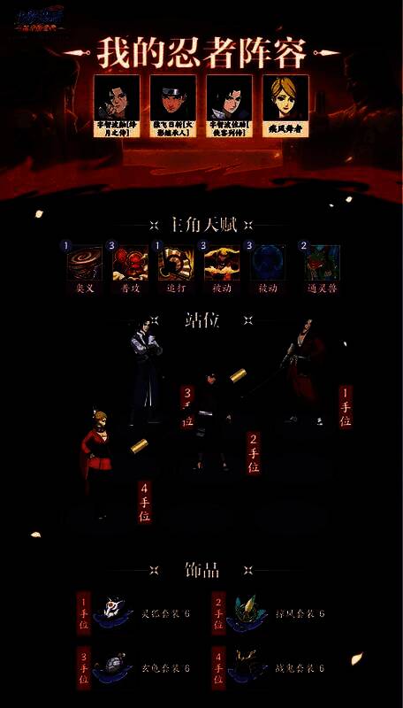 羁绊对决阵容推荐二，强调技能连携与爆发输出