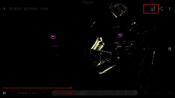 投屏操作界面,显示可连接设备列表及连接状态