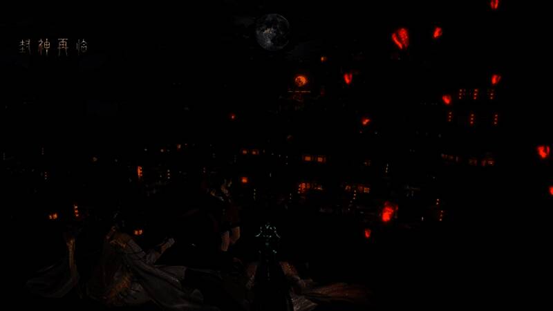 游戏世界观展示图,呈现恢弘的封神世界场景