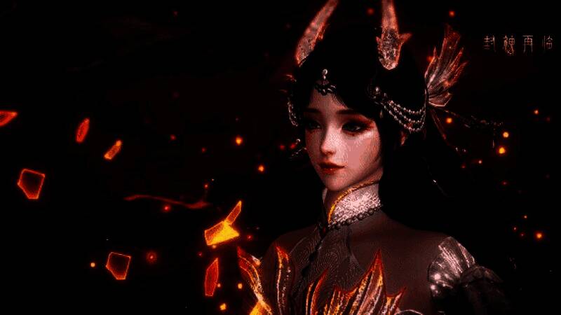 龙吉公主角色立绘,展现仙气飘逸的女神形象