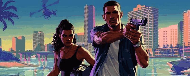 《GTA6》主角杰森·杜瓦尔的街头形象,身穿休闲装,神情凝重