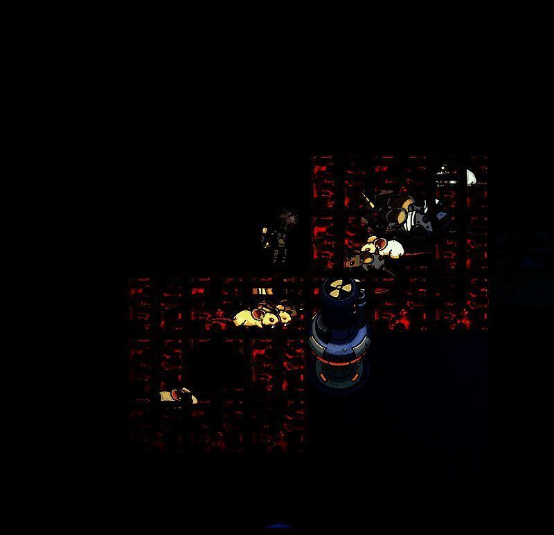 地心归途刷怪地洞结构示意图，展示地洞分布与怪物刷新点位