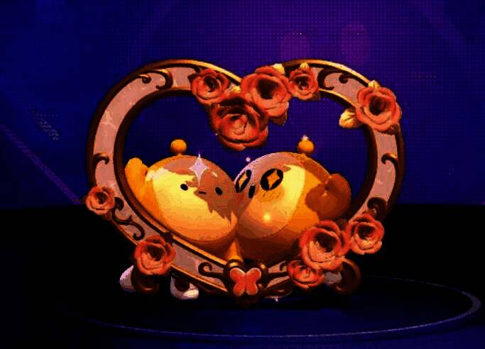 玩具“甜蜜贴贴气球”使用效果示意图