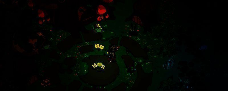 《地心归途》中矿石与岩石的分布示意图，展示地表以上可挖掘资源