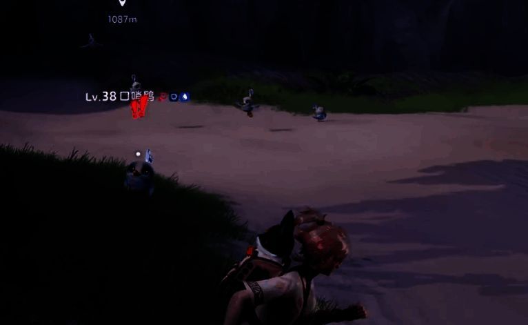 星落林雨天场景下的伊莫出现地点示意图