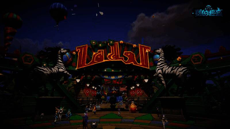 斑马乐园春季钓鱼大赛现场,玩家在湖边垂钓,周围环境清新自然