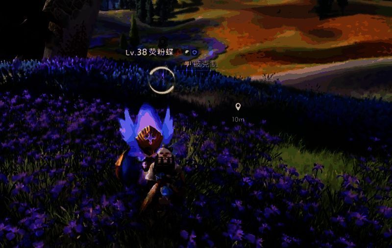 伊莫在花海中漫步,画面唯美治愈