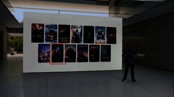 龙息神寂在苹果WWDC大会上展示游戏画面，现场观众专注观看