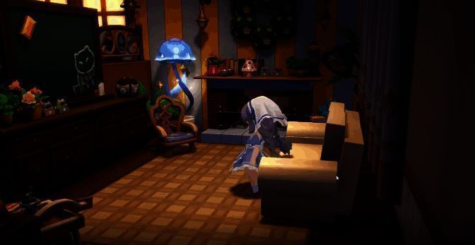 二楼书桌与卧室布置,手作家具与个性化装饰