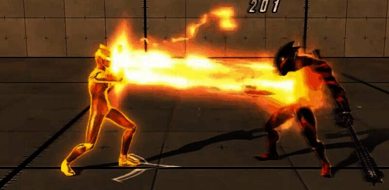 巴尔坦星人释放分身术,多个幻影围绕主角展开攻击