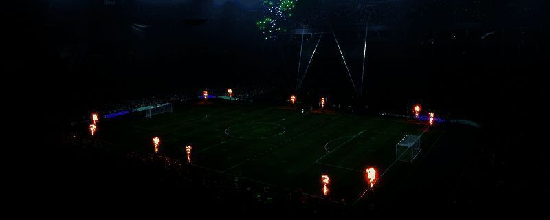 EA SPORTS FC 26游戏封面,展示足球与动态光影效果