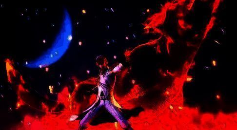 雷鹰与大地龙战斗场景,雷电劈落与大地震动特效交织