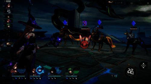 战斗界面显示敌人头顶“解读”层数不断累积,数值醒目