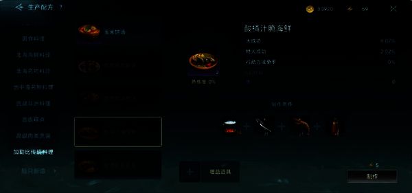 钓鱼等级与对应鱼类捕获概率说明图