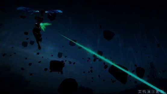 角色释放技能瞬间特效炸裂,枪火与能量波交织形成视觉冲击