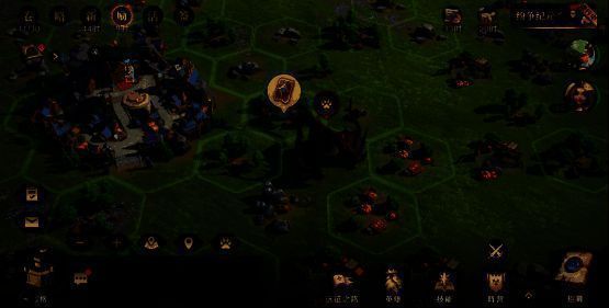 《荒野国度》游戏场景图，英雄与巨龙怪物激烈对战，特效绚丽