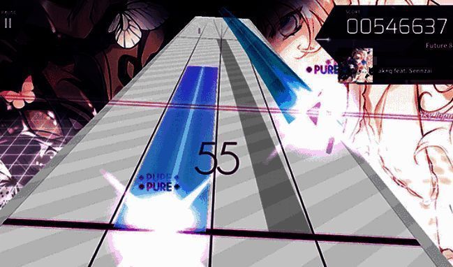 Arcaea搭档界面展示,展示光与对立角色形象与技能说明