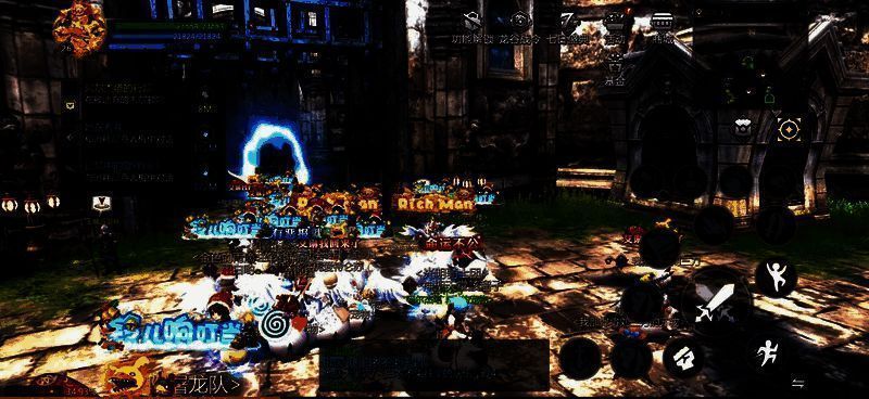 战斗特效炸裂,技能释放流畅自然