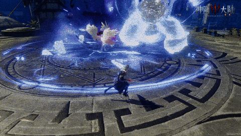 幻灵变身动画,角色化身为强大幻灵,释放震撼技能,击退敌人