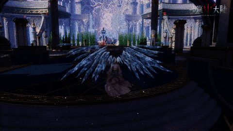 玩家组队副本战斗画面,团队配合释放大招,击败BOSS场面壮观