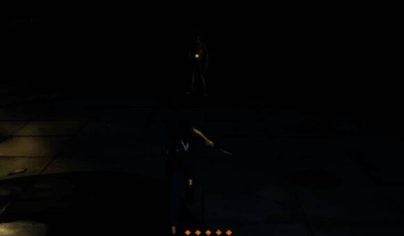 冯宝宝展示五段连击动作，最后一击将敌人击飞