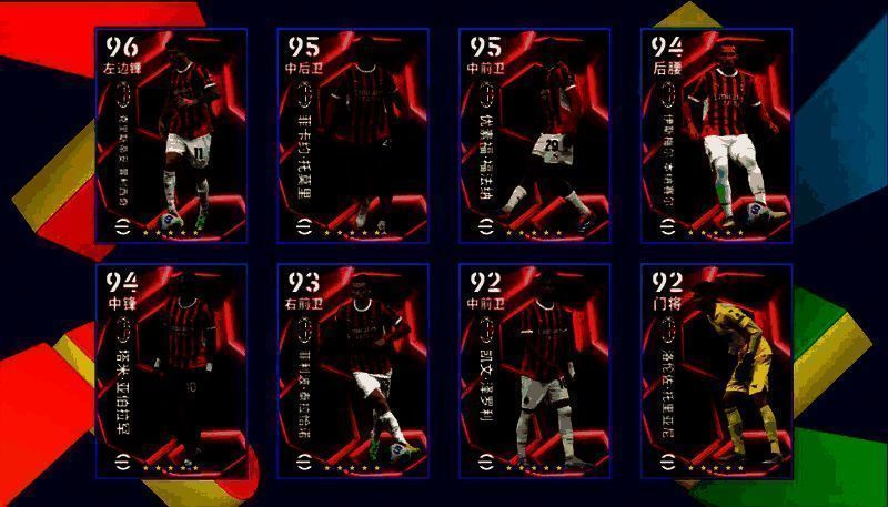 AC米兰精选球员集体亮相,红黑战袍闪耀绿茵场