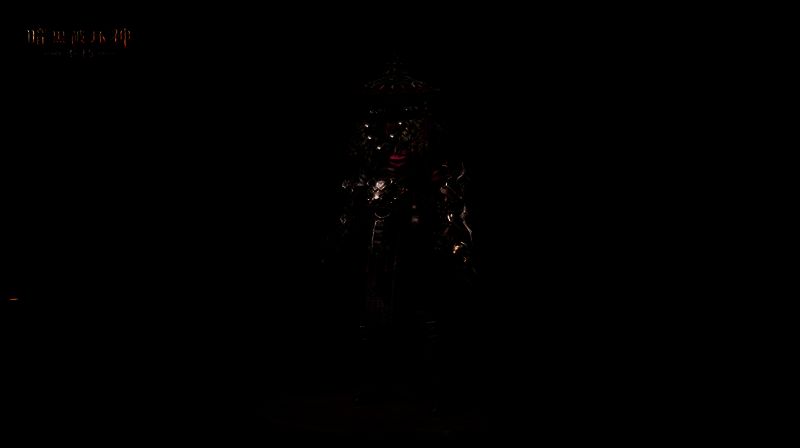 角色穿戴侠影之锋时装在战场中战斗,刀光剑影交错