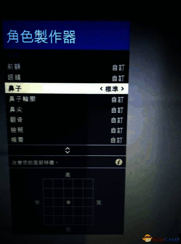 GTA5捏脸数据侧颜展示，轮廓线条优美自然