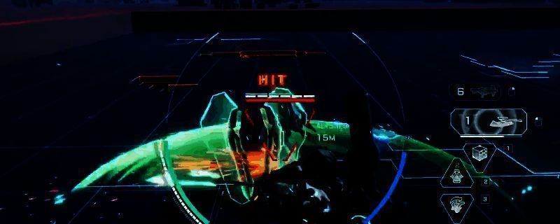 《解限机》赤霄机甲手持重型斩斧冲锋战斗的动态画面，背景为未来战场环境