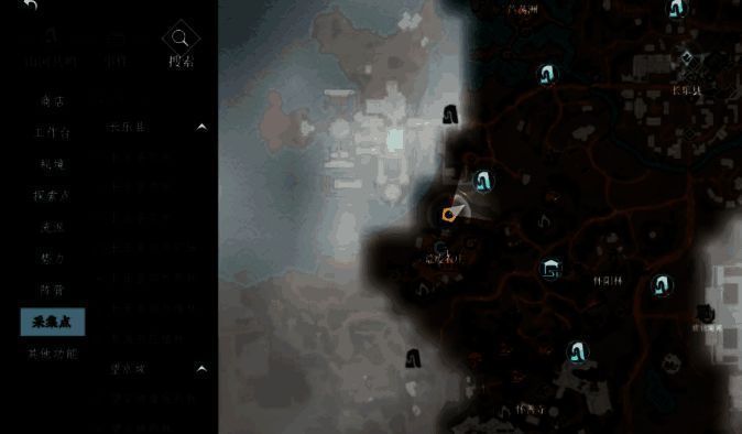 角色装备打造界面,展示各类矿石材料与成品装备