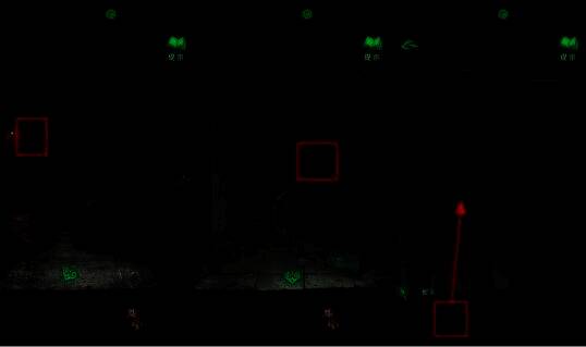 瓷砖被敲碎后露出雕像,面人正被放入其口中