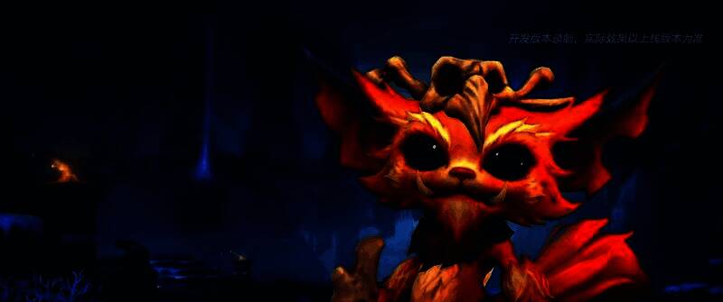 纳尔从小型可爱形态转变为巨型怒气状态,肌肉线条分明,气势逼人