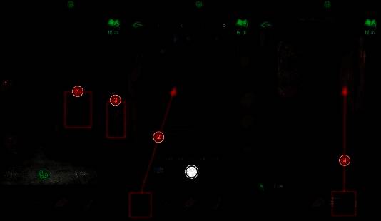 玩家使用门神开启神秘木门的瞬间画面