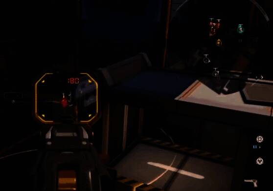 404基地地图俯视图,清晰展现室内复杂结构与室外开阔区域分布