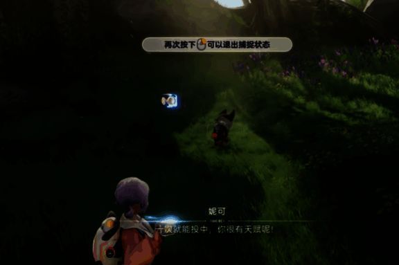 玩家化身为一只翅膀发光的飞行伊莫,在空中俯瞰大地,下方是未被发现的稀有伊莫