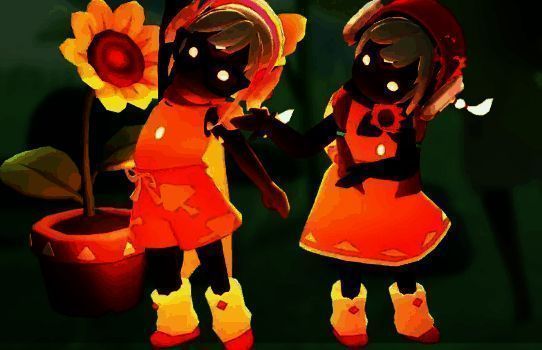 向日葵套装展示图,包含多个部件细节,色彩清新自然