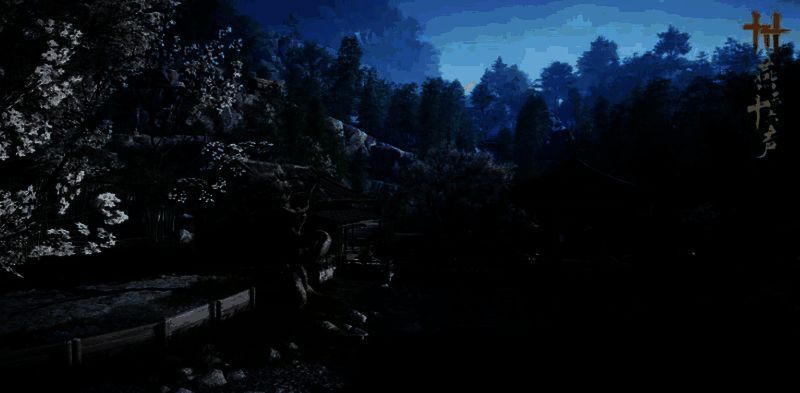 游戏中玩家家园界面截图，展示农田、工坊、仓库等建筑布局，角色正在指挥仆人劳作