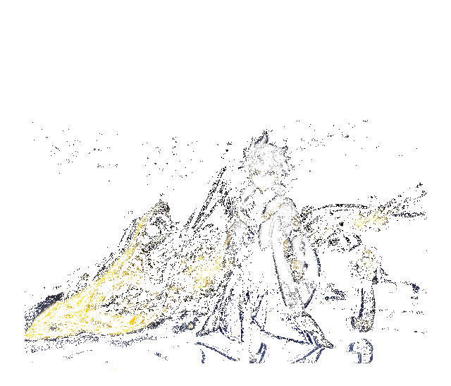 宠物激活兽灵技能动图,五彩光芒闪烁,技能图标依次点亮