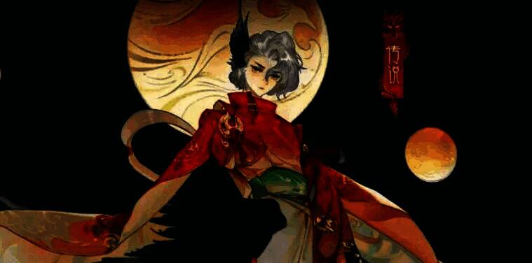 旱魃释放技能清除敌方护盾动画，敌人头顶出现衰弱图标，画面充满压迫感