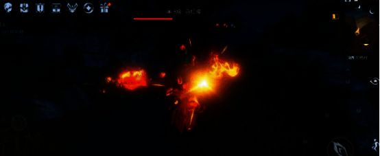 浴火凤凰第三魂技特效展示,火元素穿透敌人身体,画面充满炽热感