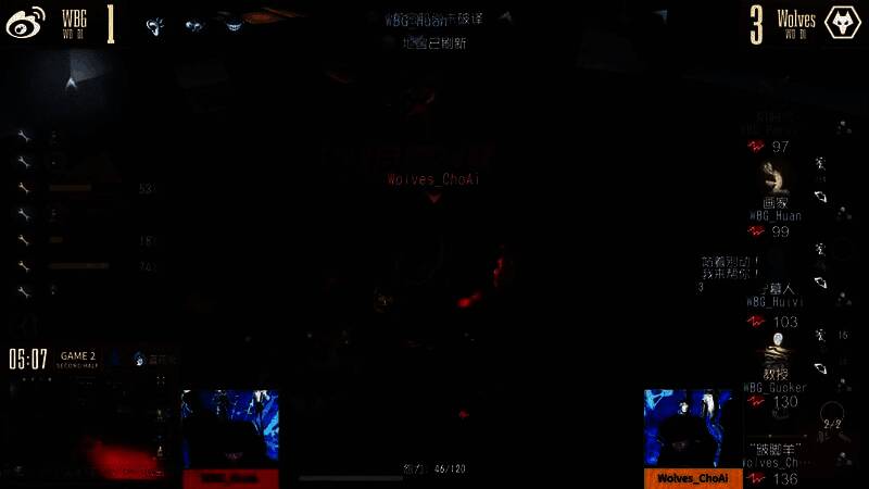 “跛脚羊”侧刀命中隐身状态画家的瞬间，画面定格在刀锋划破空气一刻