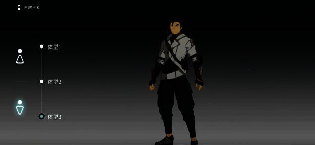 捏脸系统界面展示,包含性别、脸型、发型等详细调节选项