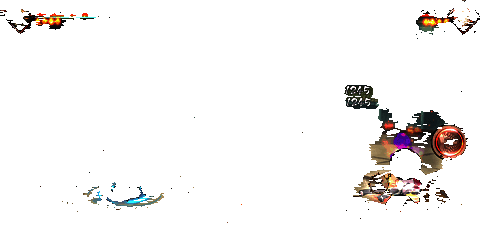 长按一技能释放追踪型飞臂，轨迹覆盖全场