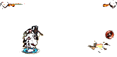 短按一技能发射苦无，直线命中目标造成僵直