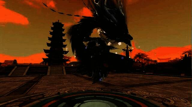 抖音丷阿斩机角色展示,身穿重甲手持大刀,气势凛然地站立于战场中央