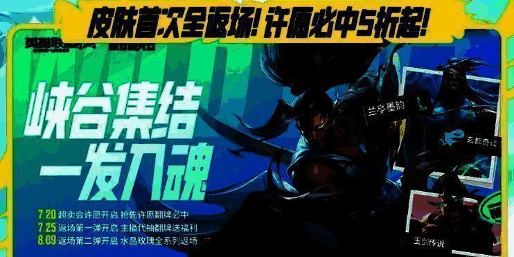 周年庆活动时间轴图解,清晰标注各阶段关键节点,如许愿开启、皮肤返场、超卖会时间等