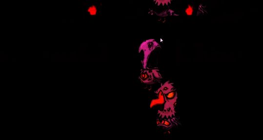 两名玩家在地图中对峙的瞬间,一名为恶魔猎手持刀逼近,另一名角色惊慌逃跑,氛围紧张