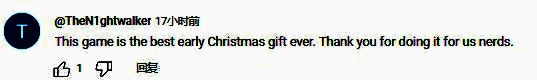 玩家推文截图,称《漫威争锋》是‘最好的圣诞礼物’,配以游戏内角色技能释放画面