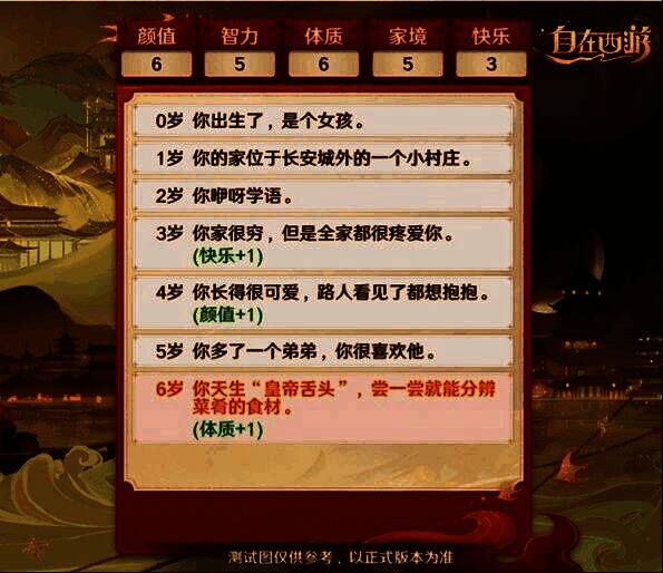 梦凡尘玩法场景截图，展现古风庭院与NPC互动对话界面